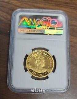 RARE 2019 P Australia Gold Proof $100 Coin High Relief Swan NGC PF69 Ultra Cameo
