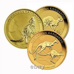 Random Perth Mint Gold Kangaroo 1 oz Coin