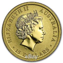 Random Year 1/10 oz Gold Australian Kangaroo Coin