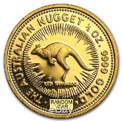 Random Year 1/2 oz Gold Australian Kangaroo Coin