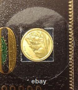 Royal Australia Mint Mini Money Koala 1/2 gram Gold Frosted? 5,000 produced