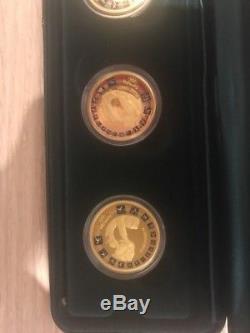 SYDNEY 2000 OLYMPIC GOLD COIN PICTOGRAM SET 4 COINS Royal Australian Mint