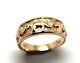 Size K New Genuine 9ct 9k Full Solid Rose Gold Lucky Elephant Ring Free Express