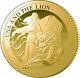 Una And The Lion 2021 2 Pounds 1/4 Oz Pure Gold Proof Coin St. Helena