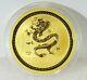 Very Rare 2000 Australia Year Of The Dragon 1/4 Oz Gold Lunar Series 1 $25 Coin