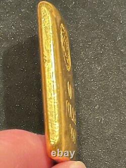 Vintage Perth Poured. 999 Gold Bar 10 Tolas Left facing Swan Extremely Rare