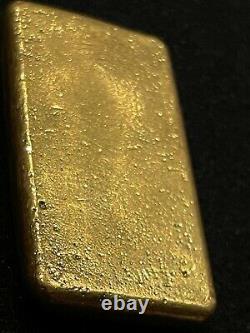 Vintage Perth Poured. 999 Gold Bar 10 Tolas Left facing Swan Extremely Rare